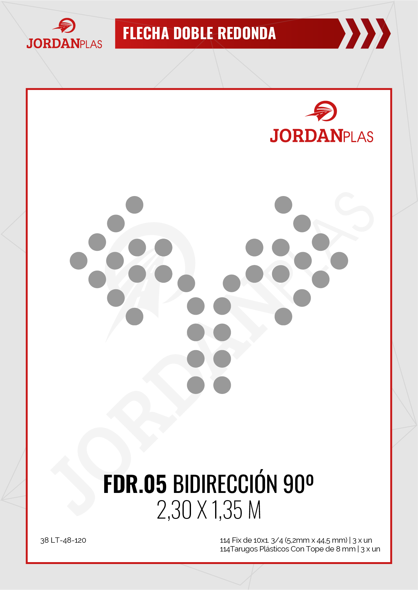 FDR05 Bidireccion 90°